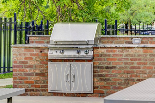 grill area at Park East Apartments