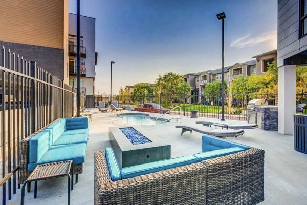 grill area/patio/pool at Odessa at the District Apartments