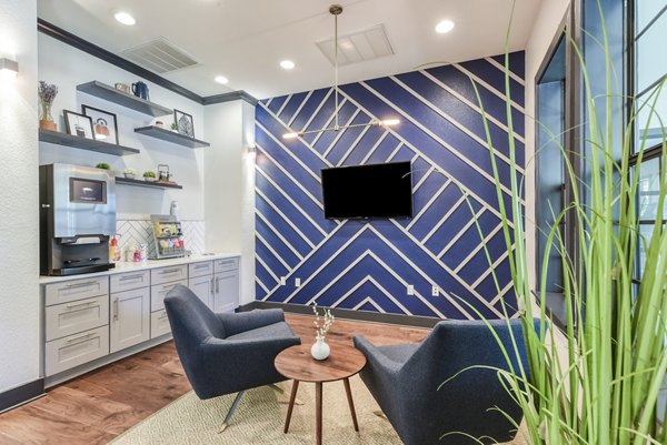 Welcoming clubhouse with cozy seating and modern decor at Judson Pointe Apartments