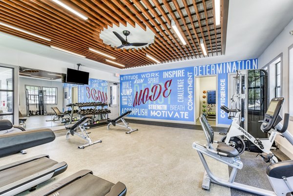 fitness center at Judson Pointe Apartments