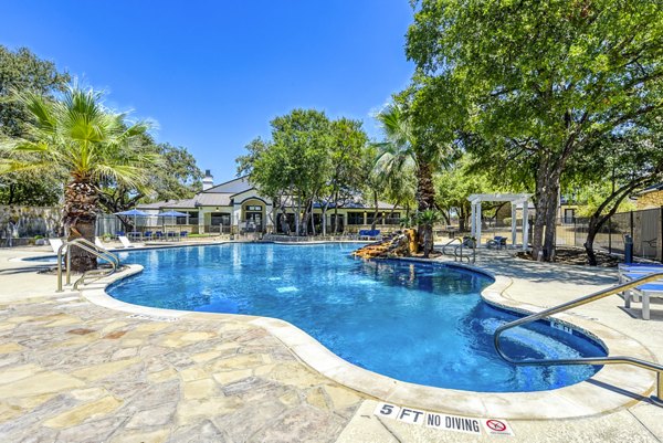 Resort-style pool at Judson Pointe Apartments offering relaxation in a luxury setting