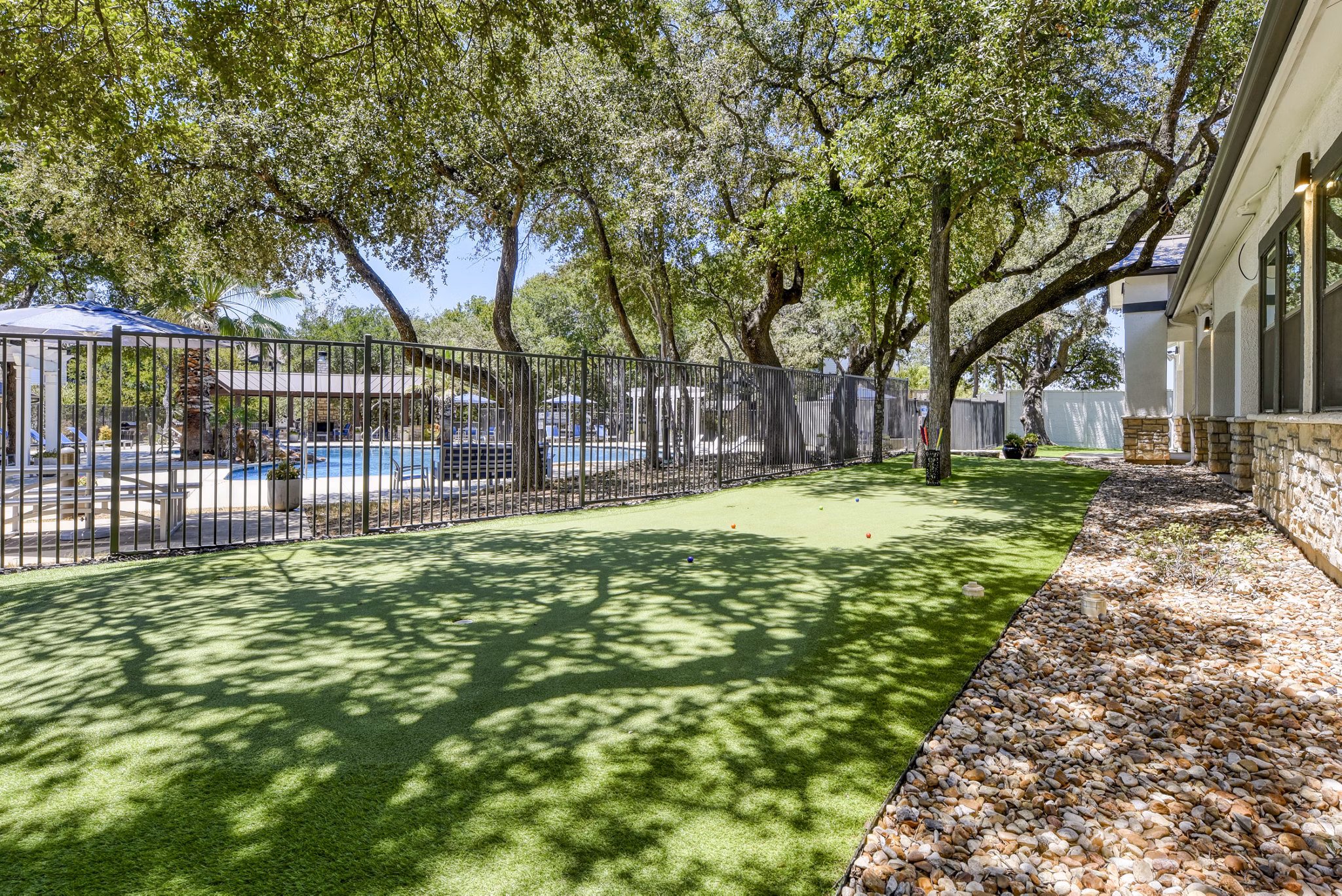 Vibrant recreational area with sports facilities at Judson Pointe at Town Centre Apartments, ideal for fitness and leisure activities