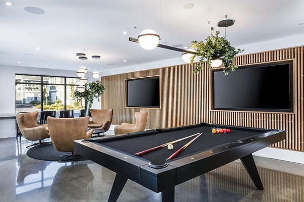 game room at Revela Apartments