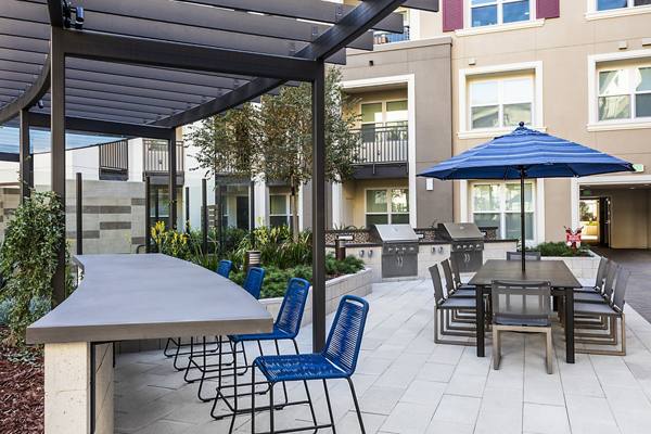 grill area at Revela Apartments