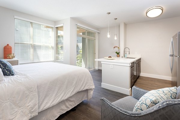 bedroom at Entrada Apartments