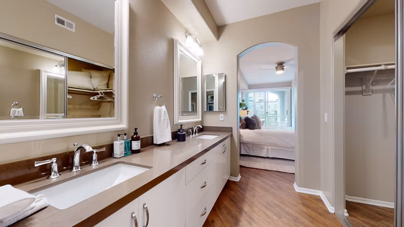 bathroom at Regents La Jolla Apartments