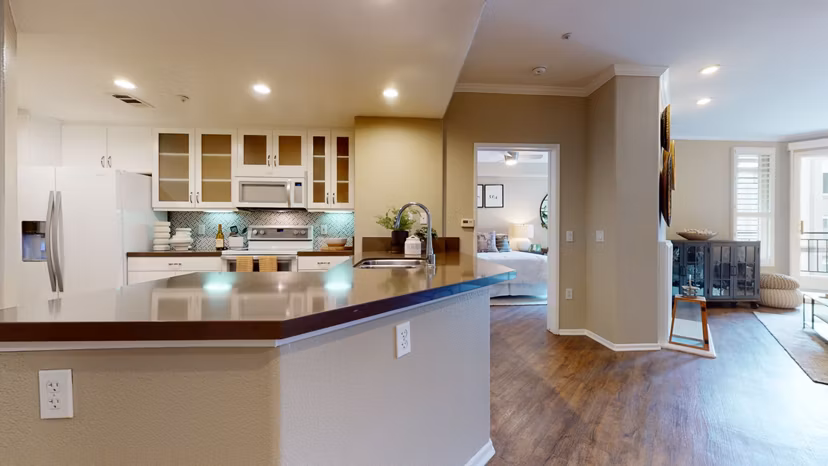 kitchen at Regents La Jolla Apartments