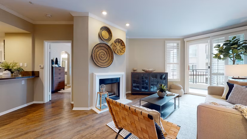 living room at Regents La Jolla Apartments