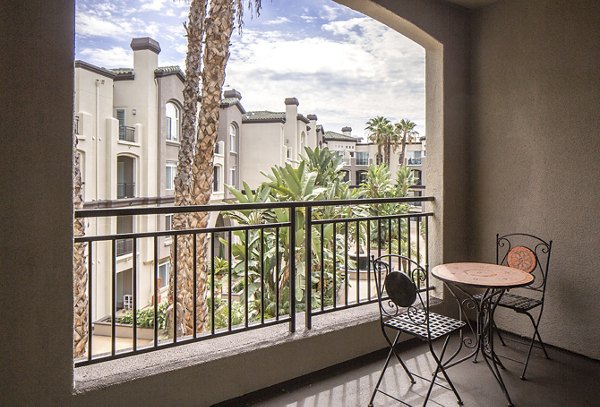 patio/balcony at Regents La Jolla Apartments