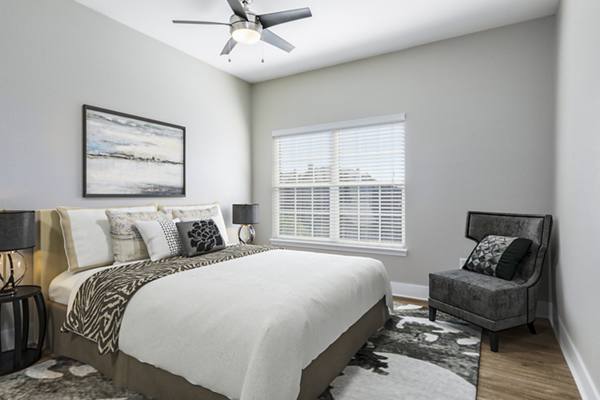 bedroom at The Grove at Cherry Creek Park Apartments