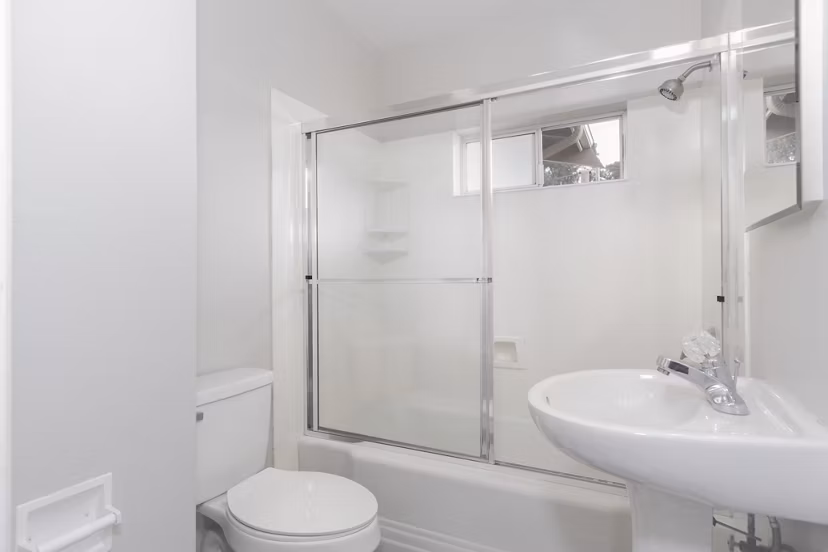 bathroom at Cecelia Court Apartments
