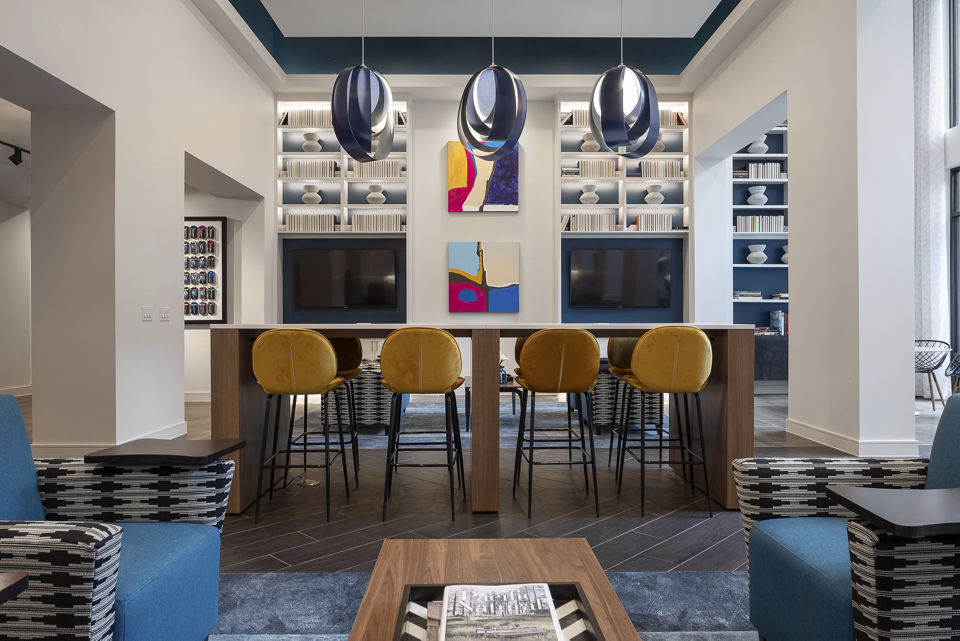 clubhouse at Bellrock Summer Street Apartments