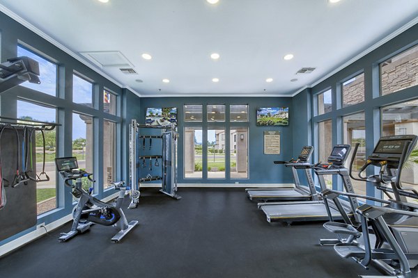 fitness center at Cornerstone Ranch Apartments