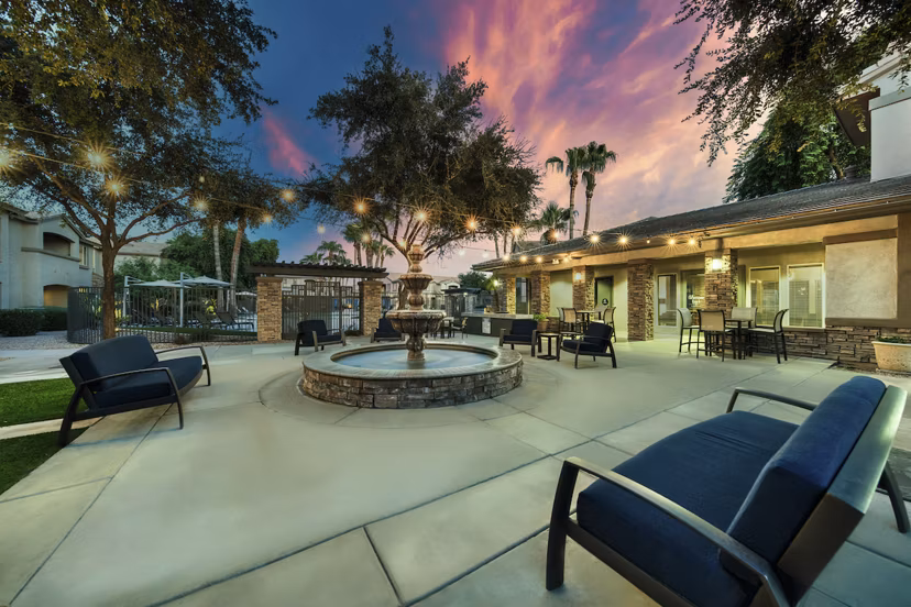 patio at Cornerstone Ranch Apartments
