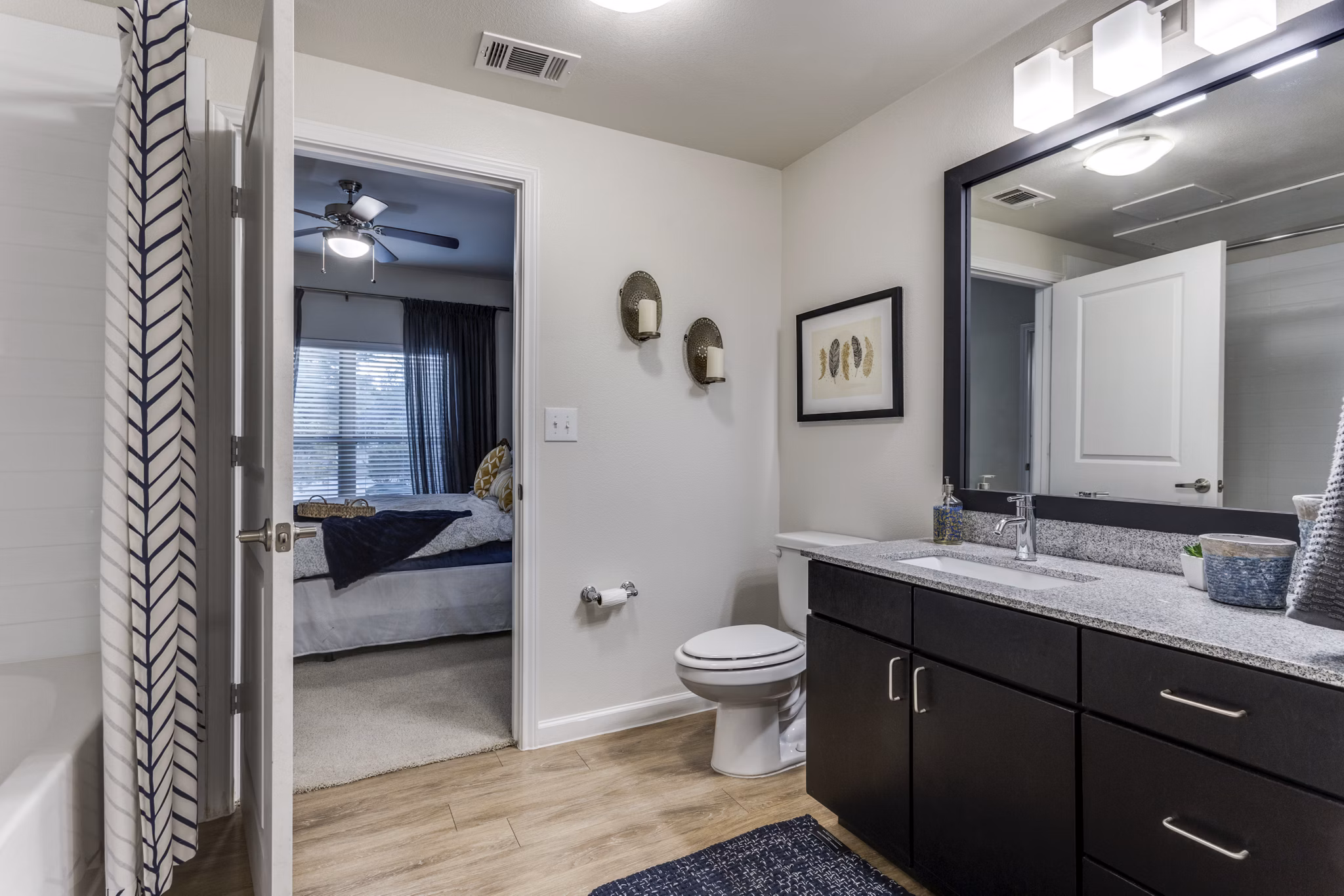 bathroom at Landmark Conservancy Apartments 