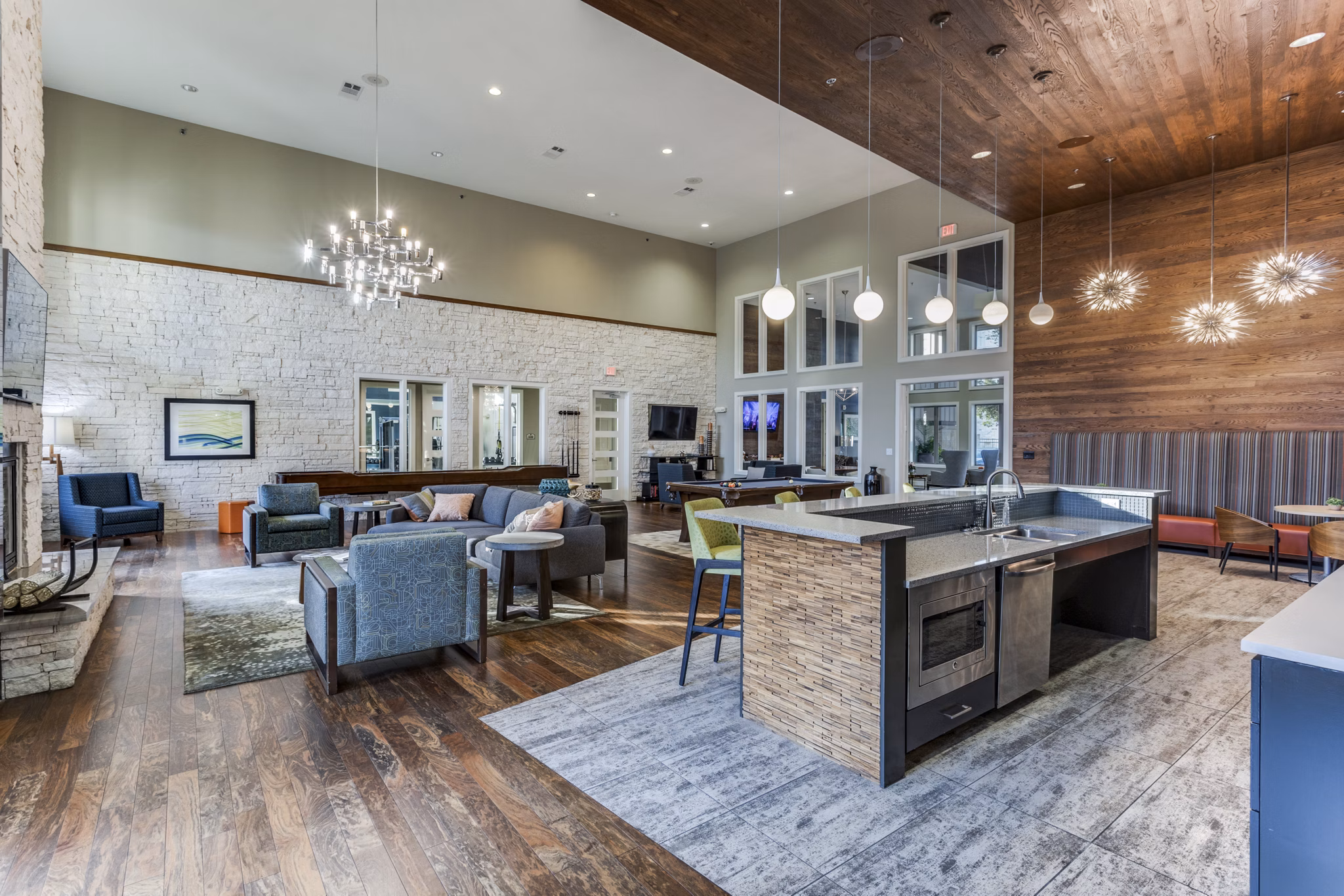 clubhouse at Landmark Conservancy Apartments 