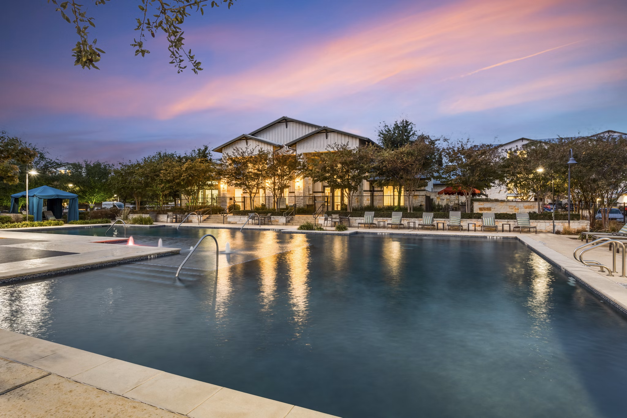 pool at Landmark Conservancy Apartments 