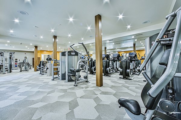 fitness center at Broadstone Toscano Apartments