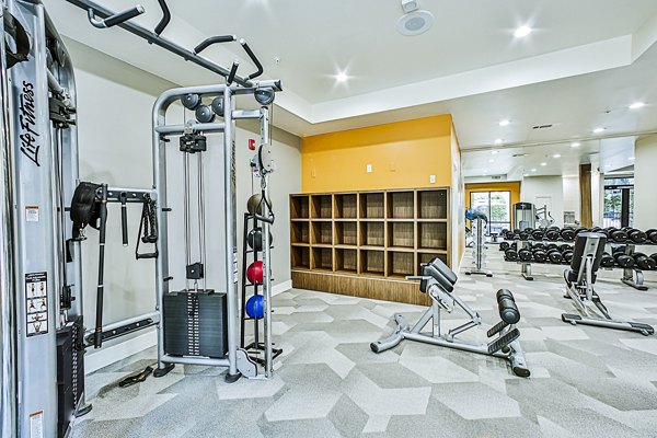 State-of-the-art fitness center with modern equipment at Broadstone Toscano Apartments, ideal for active lifestyles in luxury living