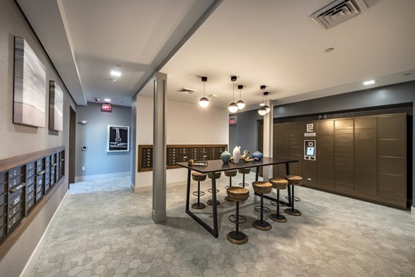 The Cove Apartments: Luxury lakeside apartments in Hingham, MA, showcasing elegant design and serene waterfront views