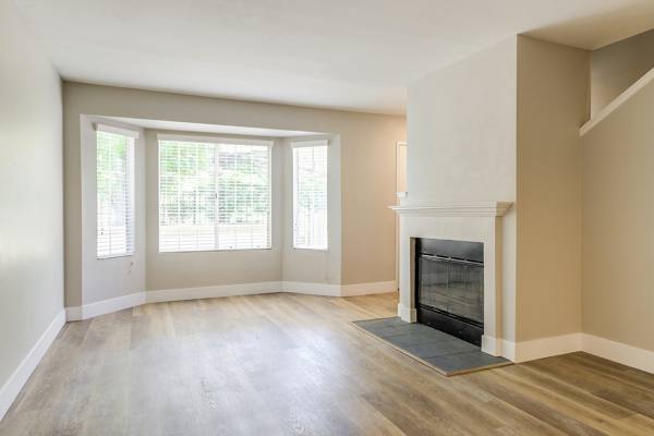 living room at Promenade Terrace Apartments
