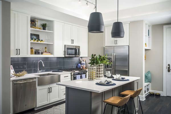 kitchen at The Ryan Apartments