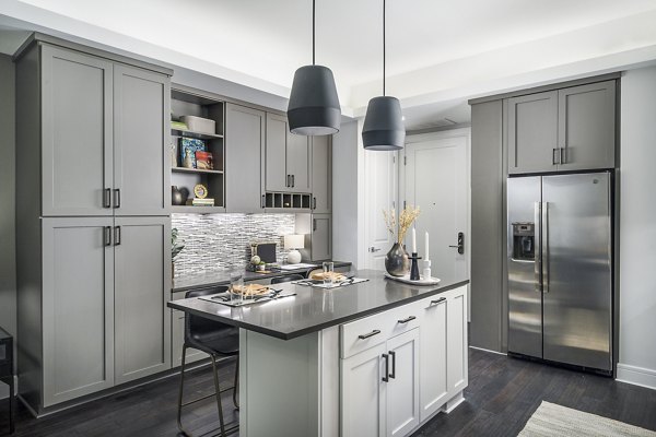 kitchen at The Ryan Apartments