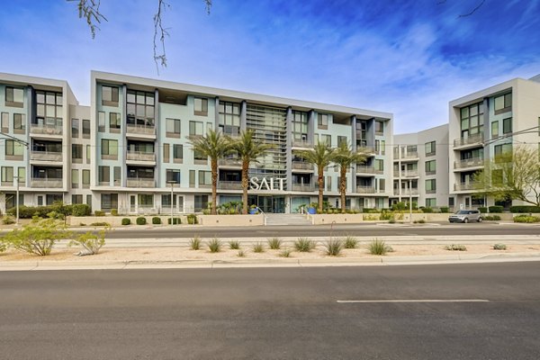 exterior at SALT Apartments 