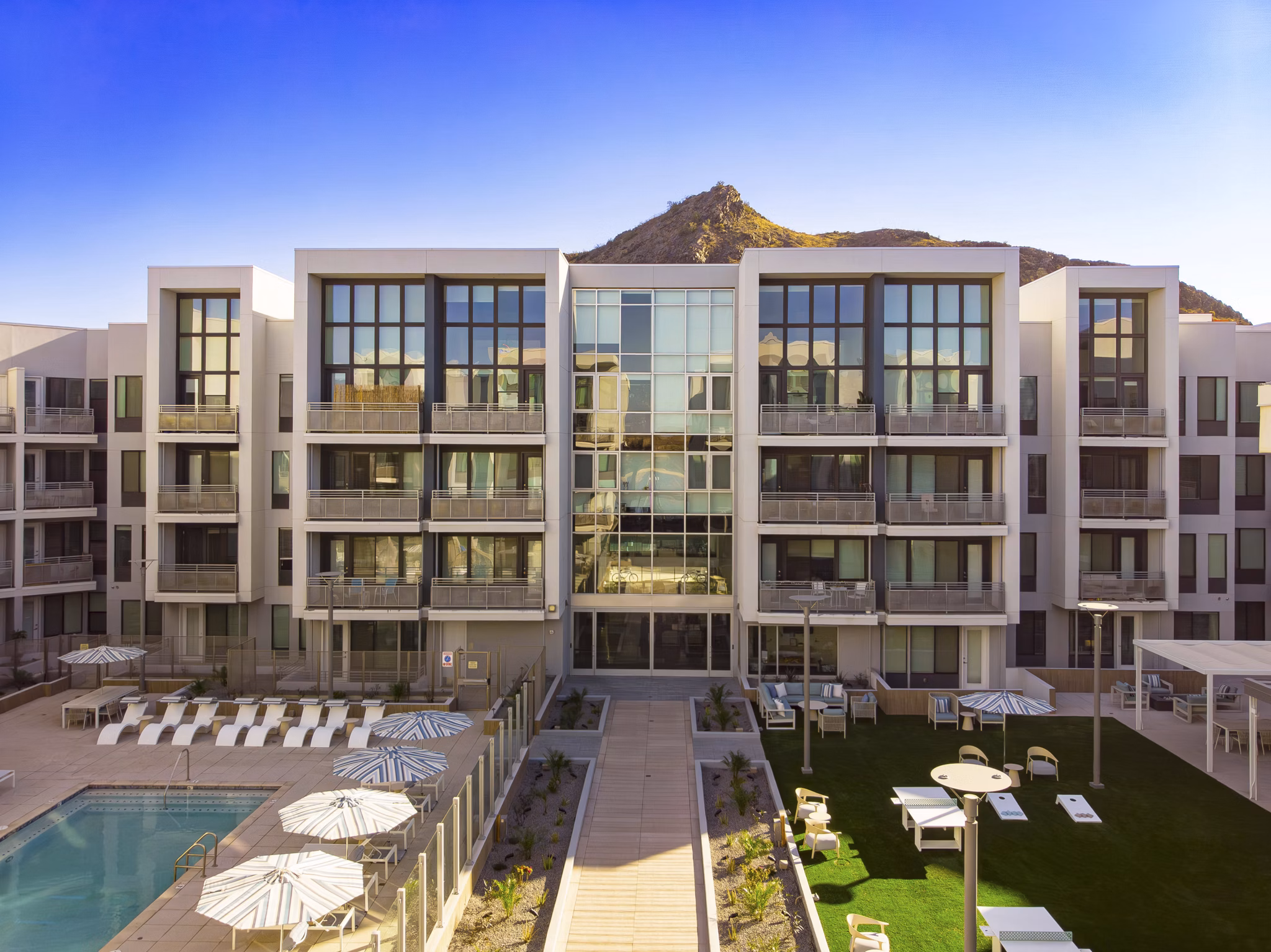 exterior at SALT Apartments 