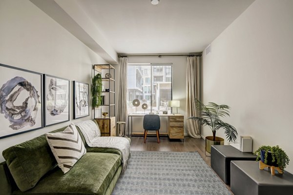 living room at SALT Apartments 