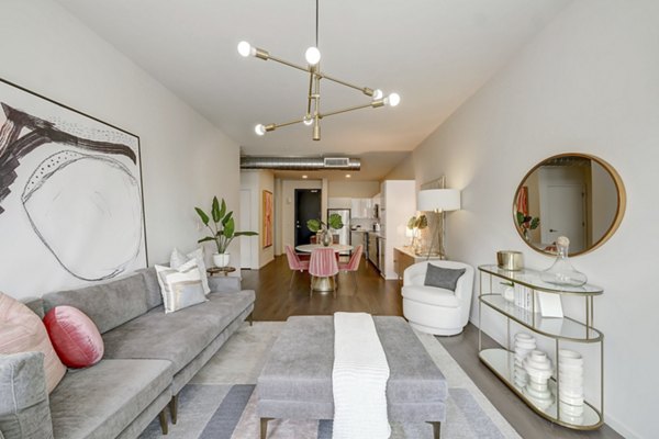 living room at SALT Apartments 