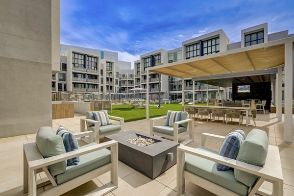 patio at SALT Apartments 