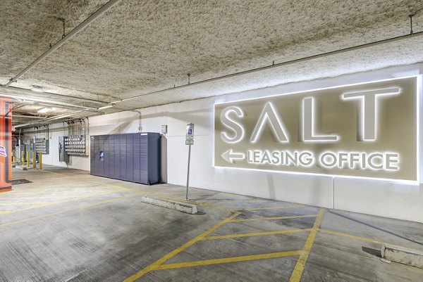 covered parking at SALT Apartments 