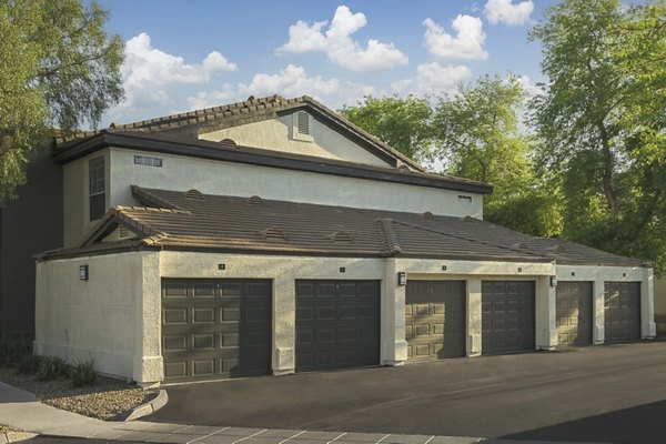 garage at ORA Apartments