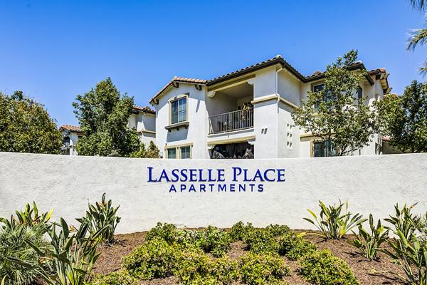 signage at Lasselle Place Apartments