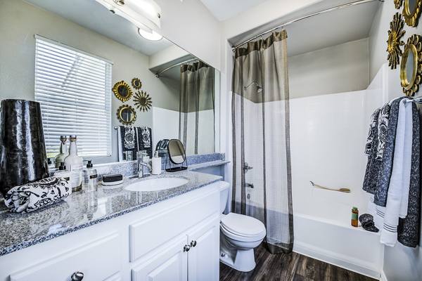 bathroom at Lasselle Place Apartments