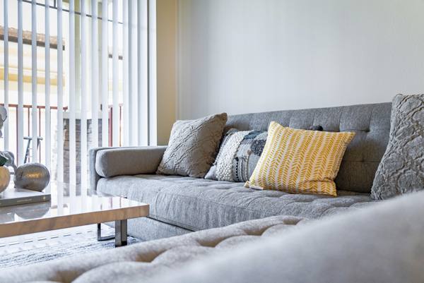 Living room at Turtle Creek Apartments