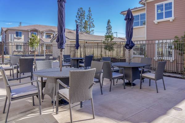 Patio at Turtle Creek Apartments