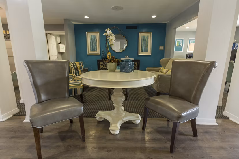 Clubhouse at Scotland Yard Apartments featuring modern furnishings and recreational spaces for luxury living in a vibrant community