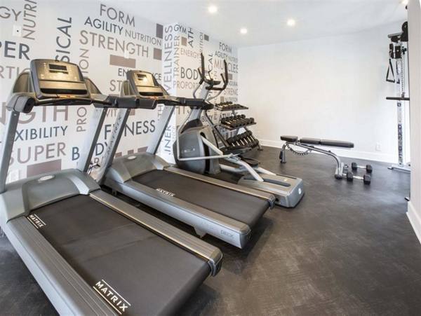 fitness center  at Harborview Apartments