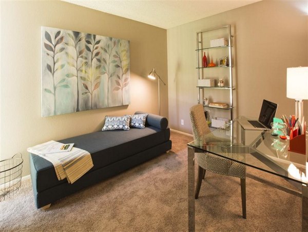 Cozy bedroom with elegant decor in Vicino Apartments