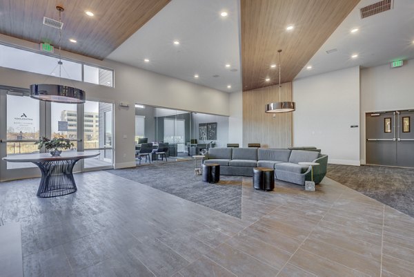 Luxury clubhouse featuring modern design at Anthology Apartments