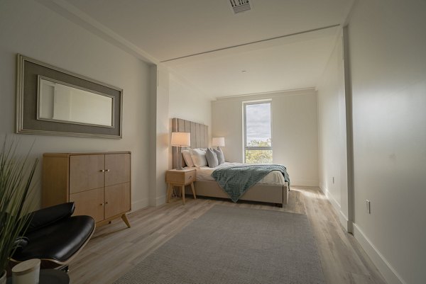 bedroom at 47Hundred Apartments