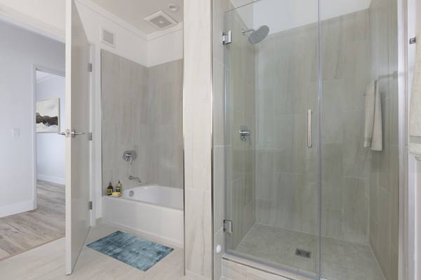 bathroom at 47Hundred Apartments