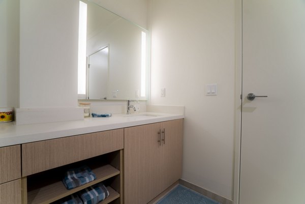 bathroom at 47Hundred Apartments