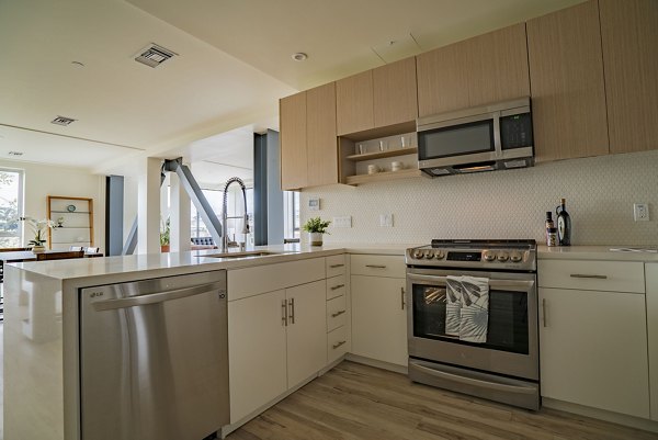 kitchen at 47Hundred Apartments