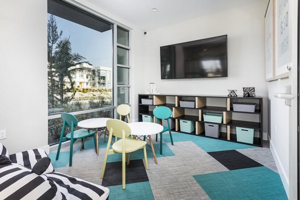 Onsite daycare center at Rivue Apartments offering safe and nurturing environment for residents' children