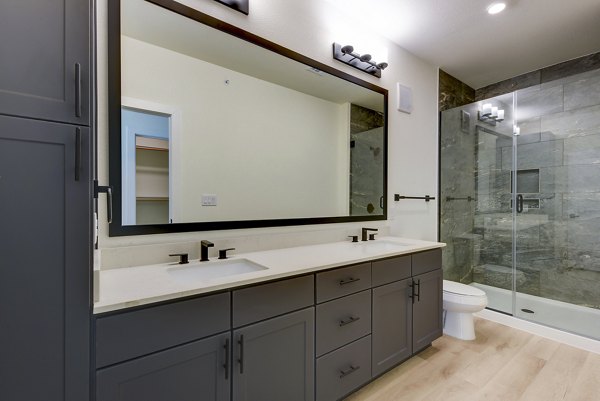 bathroom at The Tobin Estate Apartments