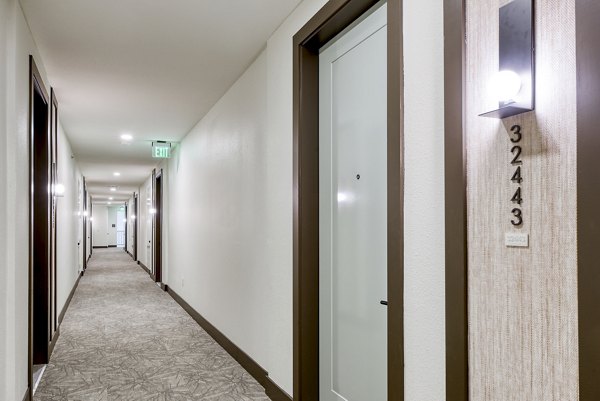 resident hallway at The Tobin Estate Apartments