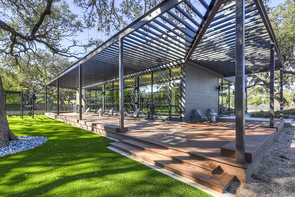 fitness center at The Tobin Estate Apartments